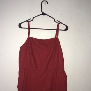 Red Jumper with pockets